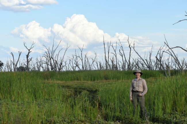 Tamara in the Field Credit. Leah McIntosh